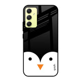 Cute Penguin Samsung Galaxy A34 5G Glass Cases & Covers Online