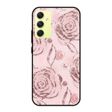 Shimmer Roses Samsung Galaxy A34 5G Glass Cases & Covers Online