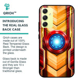 Arc Reactor Glass Case for Samsung Galaxy A34 5G