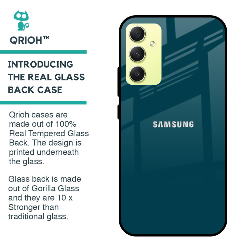 Emerald Glass Case for Samsung Galaxy A34 5G