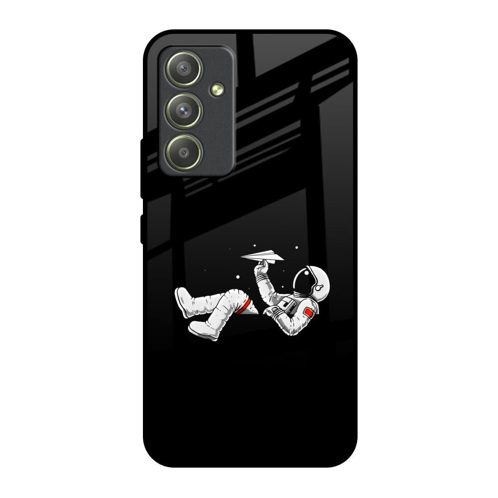 Space Traveller Samsung Galaxy A54 5G Glass Back Cover Online