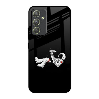 Space Traveller Samsung Galaxy A54 5G Glass Back Cover Online