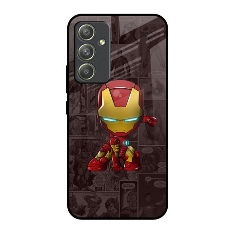 Angry Baby Super Hero Samsung Galaxy A54 5G Glass Back Cover Online