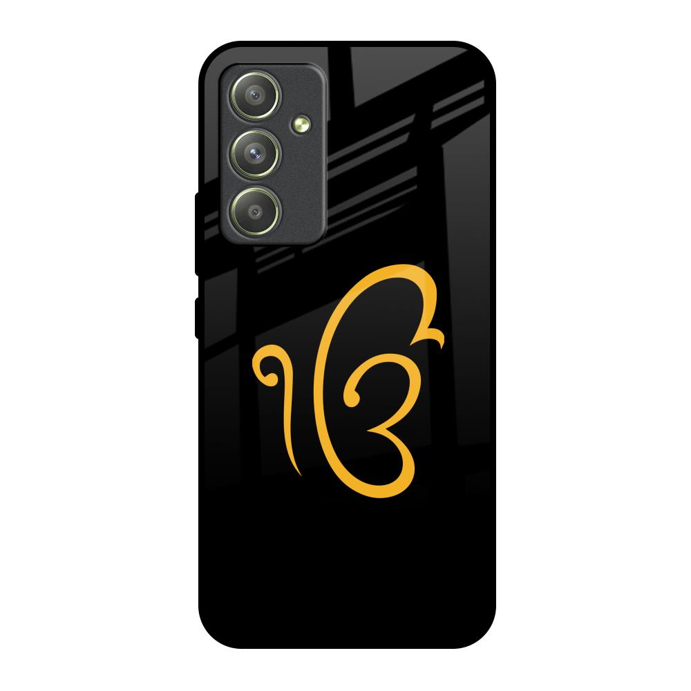 Luxury Fashion Initial Samsung Galaxy A54 5G Glass Back Cover Online