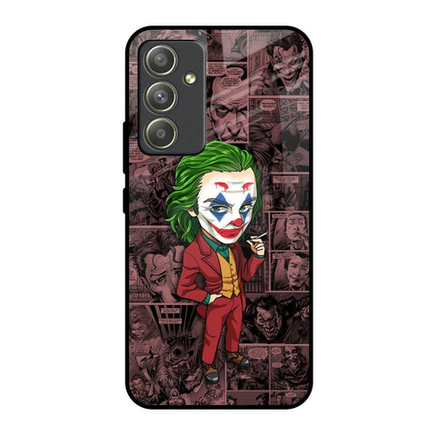 Joker Cartoon Samsung Galaxy A54 5G Glass Back Cover Online