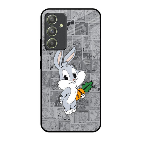 Cute Baby Bunny Samsung Galaxy A54 5G Glass Back Cover Online