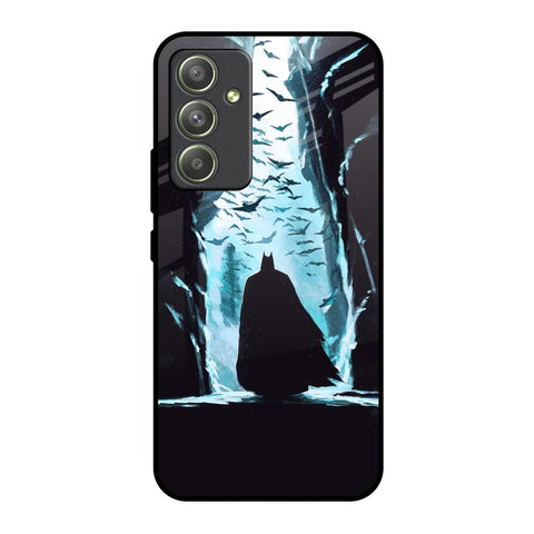 Dark Man In Cave Samsung Galaxy A54 5G Glass Back Cover Online