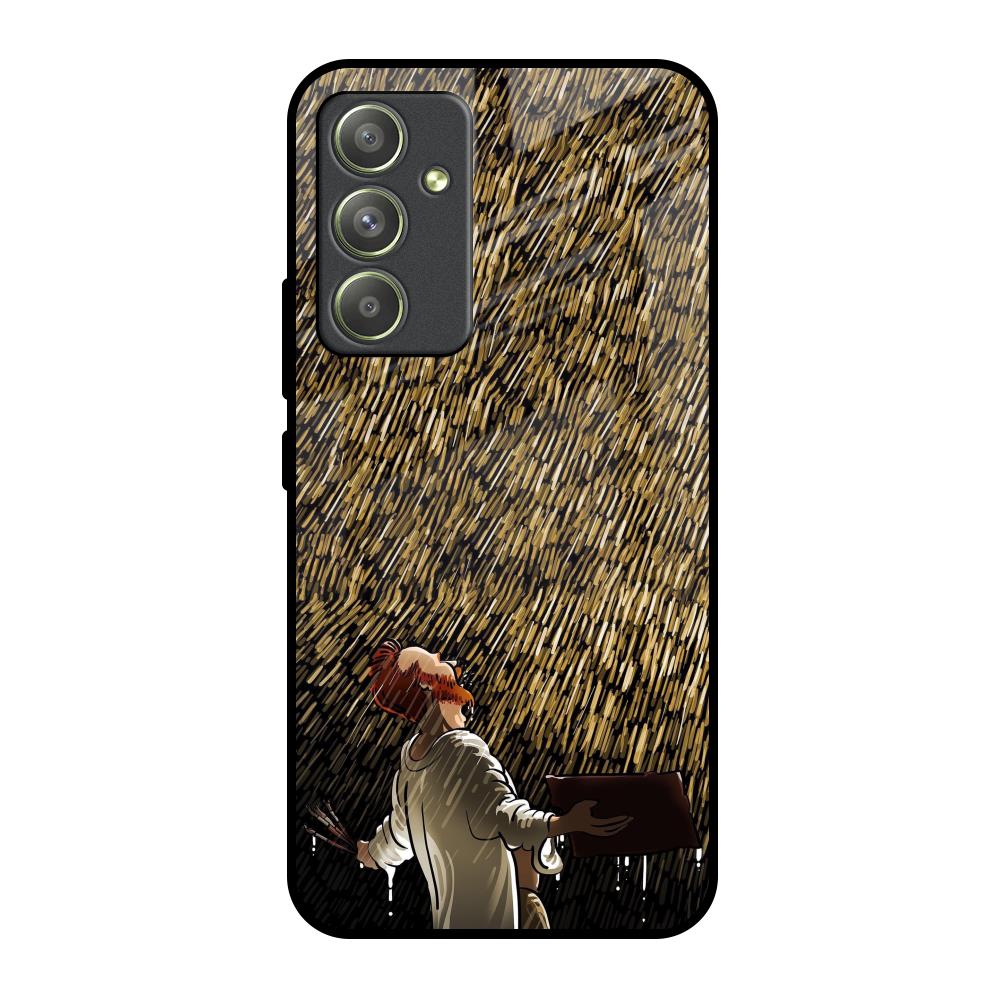 Rain Festival Samsung Galaxy A54 5G Glass Back Cover Online
