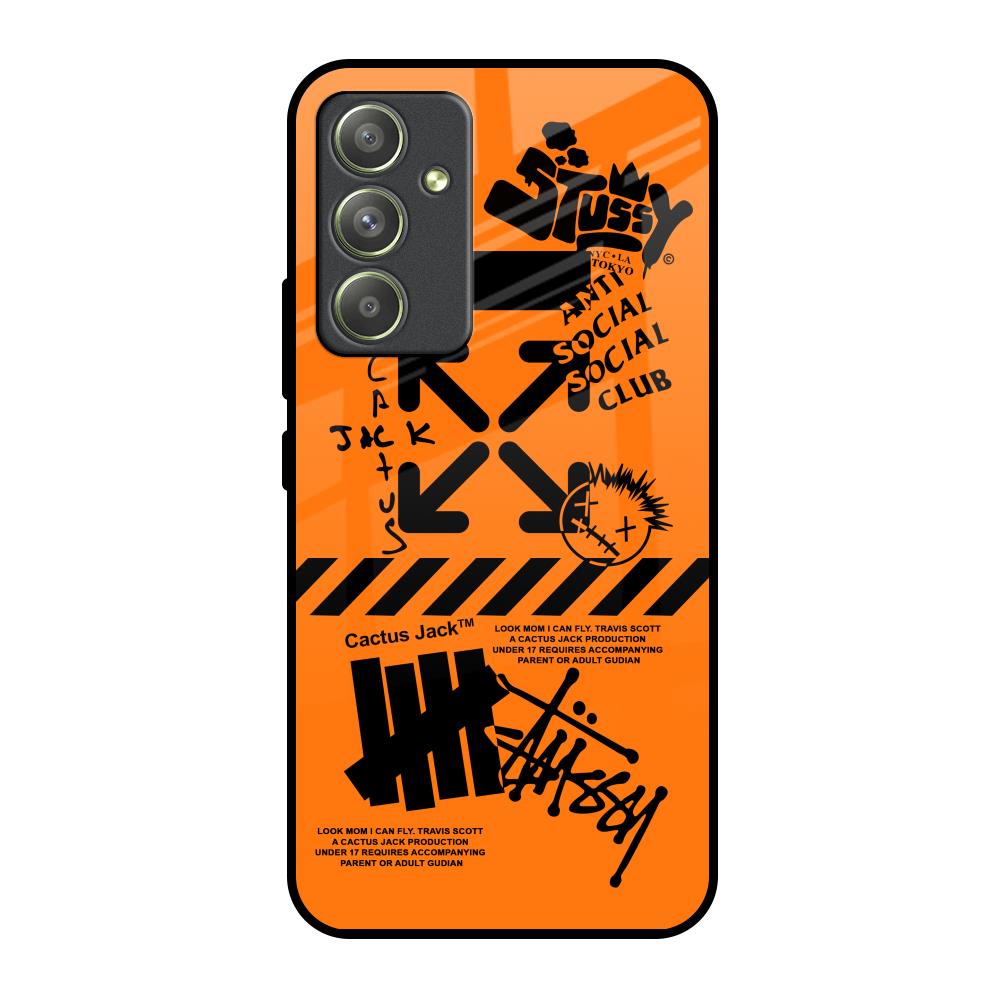 Anti Social Club Samsung Galaxy A54 5G Glass Back Cover Online