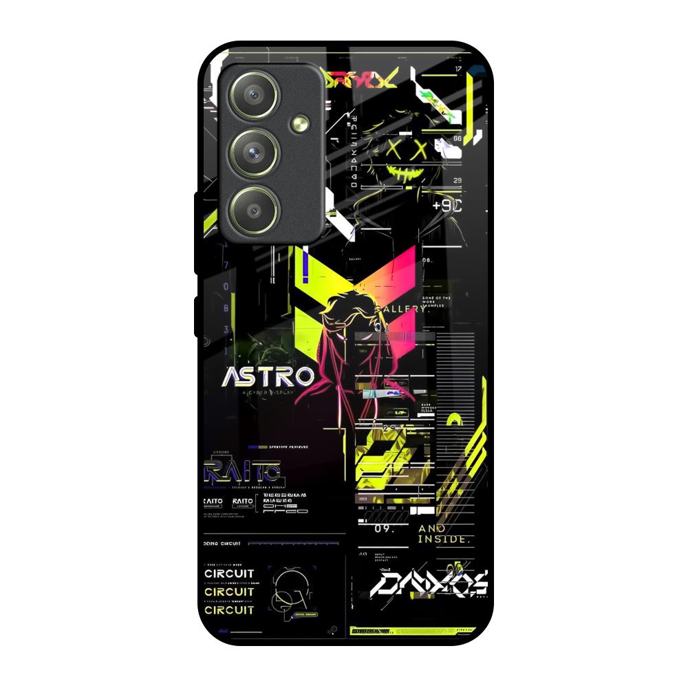 Astro Glitch Samsung Galaxy A54 5G Glass Back Cover Online