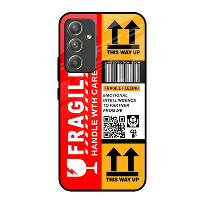 Handle With Care Samsung Galaxy A54 5G Glass Back Cover Online