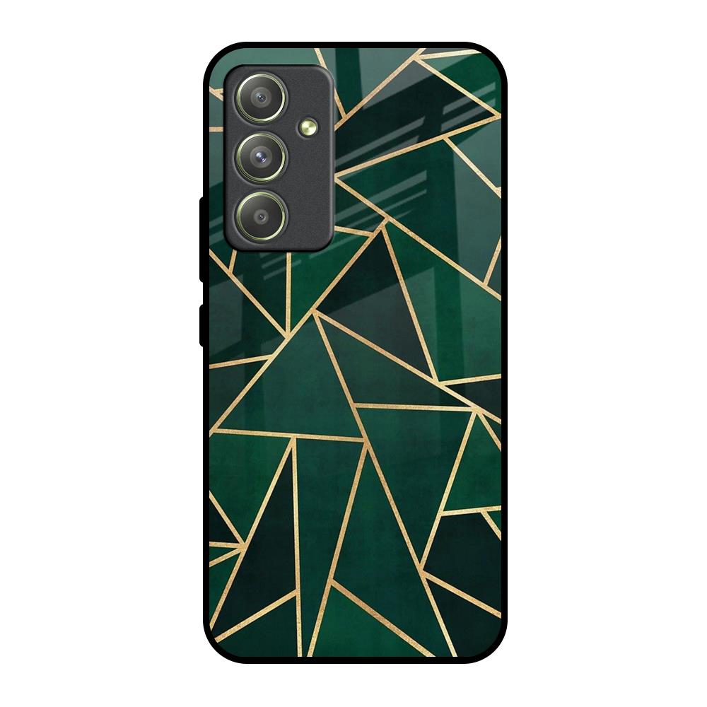 Abstract Green Samsung Galaxy A54 5G Glass Back Cover Online