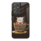Tea With Kitty Samsung Galaxy A54 5G Glass Back Cover Online