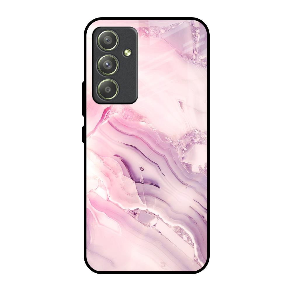 Diamond Pink Gradient Samsung Galaxy A54 5G Glass Back Cover Online