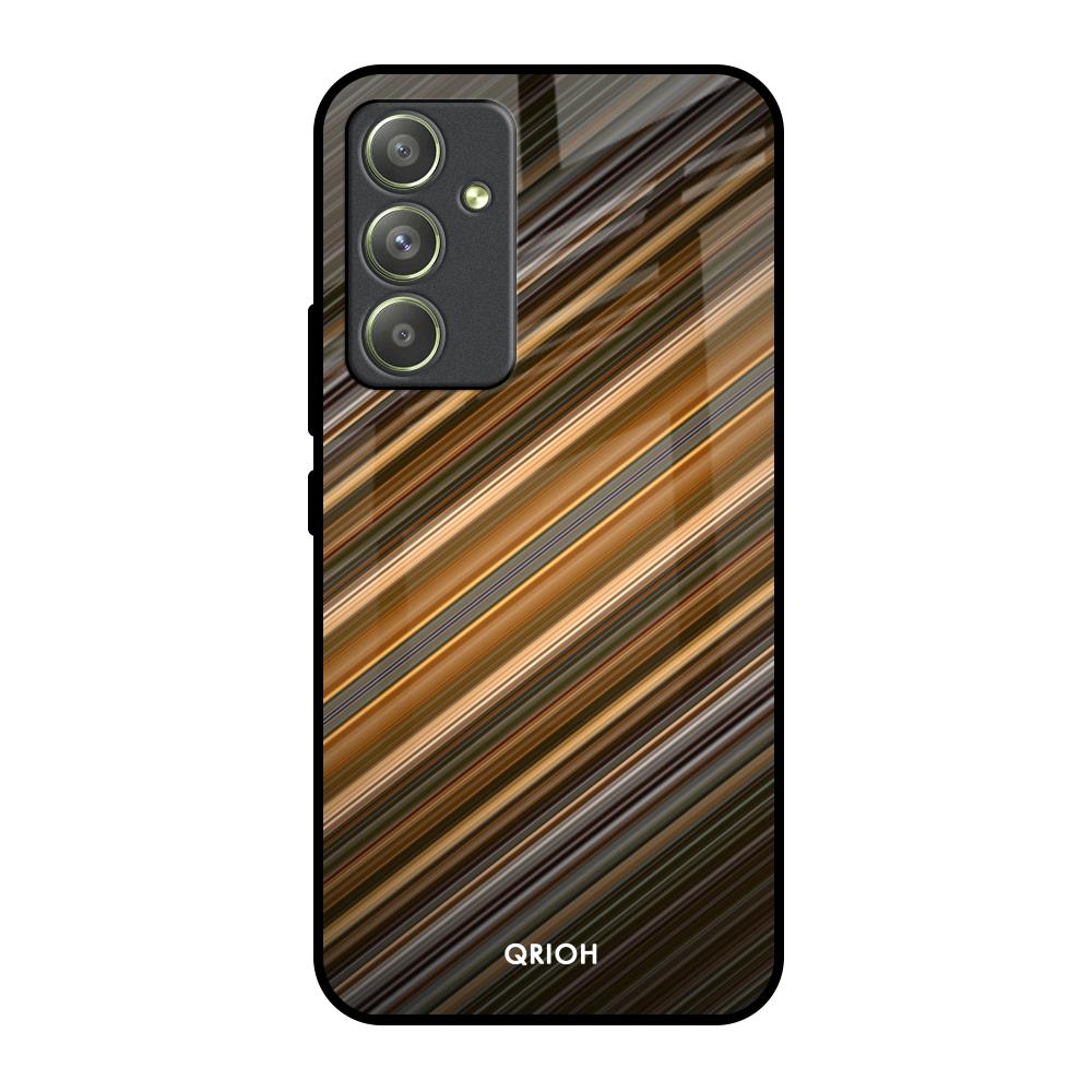 Diagonal Slash Pattern Samsung Galaxy A54 5G Glass Back Cover Online