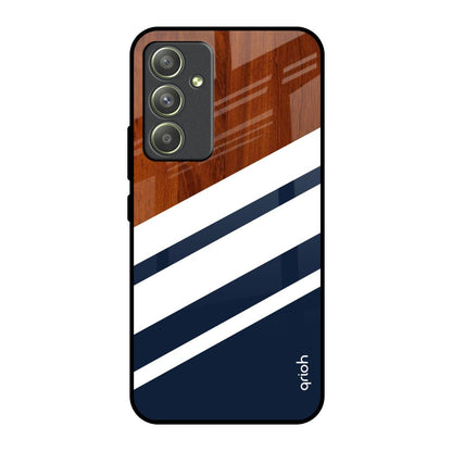 Bold Stripes Samsung Galaxy A54 5G Glass Back Cover Online
