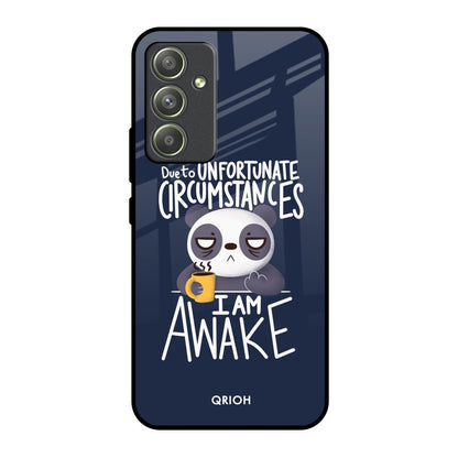 Struggling Panda Samsung Galaxy A54 5G Glass Back Cover Online