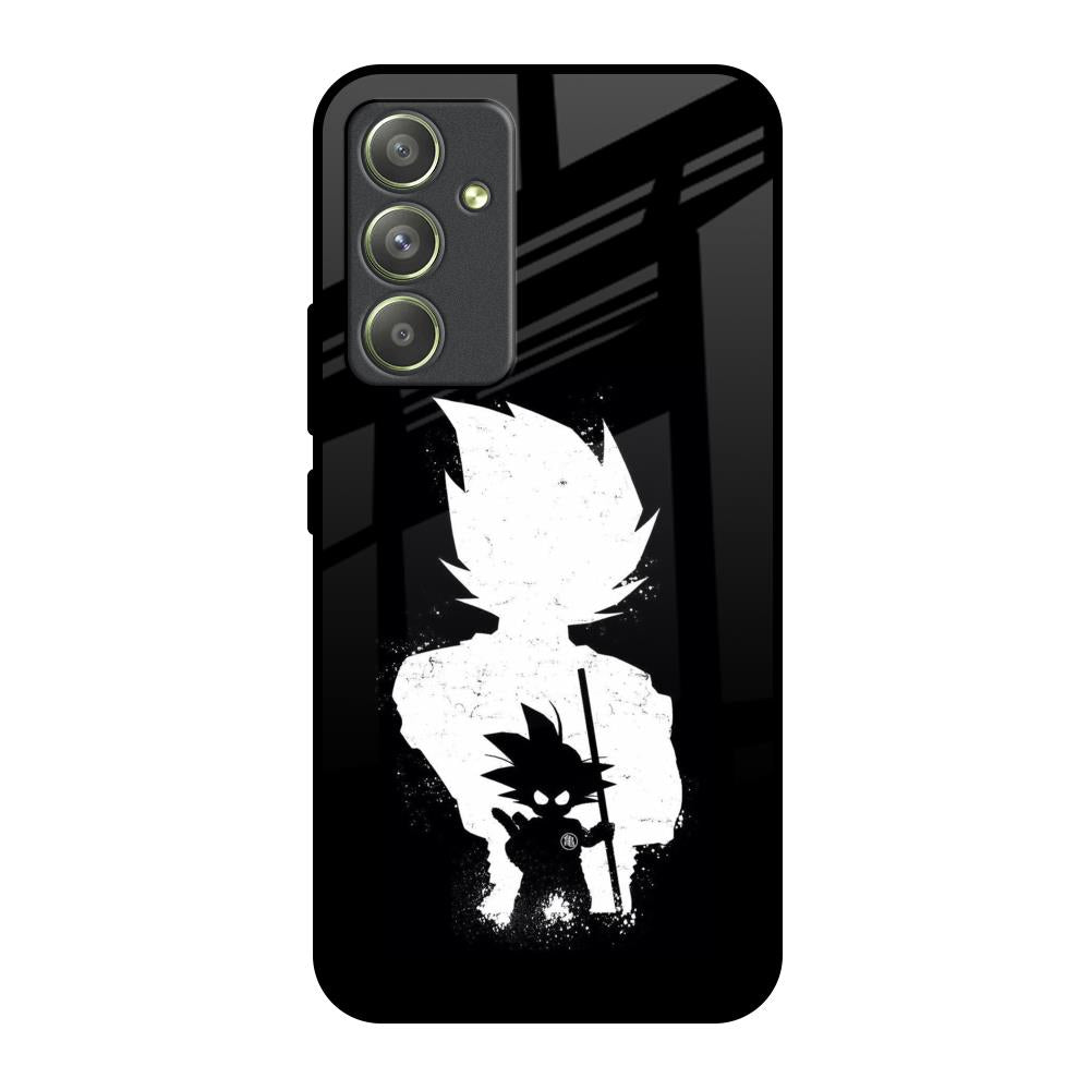 Monochrome Goku Samsung Galaxy A54 5G Glass Back Cover Online
