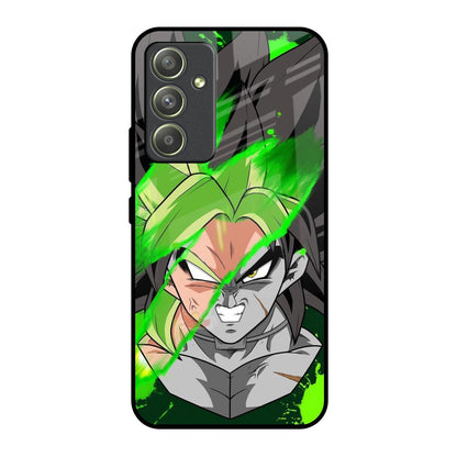 Anime Green Splash Samsung Galaxy A54 5G Glass Back Cover Online