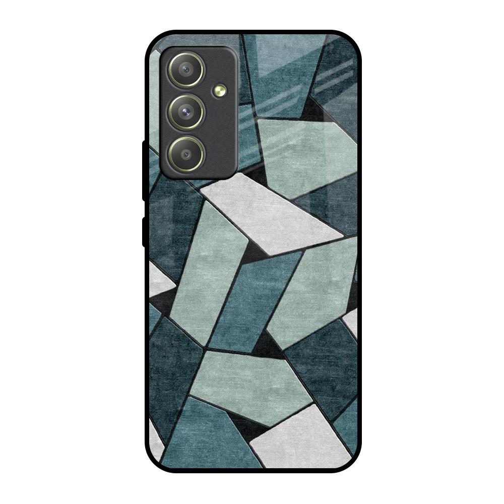 Abstact Tiles Samsung Galaxy A54 5G Glass Back Cover Online