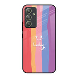 Lucky Abstract Samsung Galaxy A54 5G Glass Back Cover Online