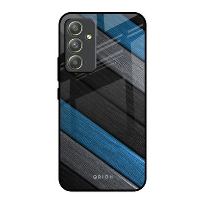 Multicolor Wooden Effect Samsung Galaxy A54 5G Glass Back Cover Online