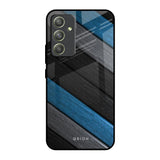 Multicolor Wooden Effect Samsung Galaxy A54 5G Glass Back Cover Online