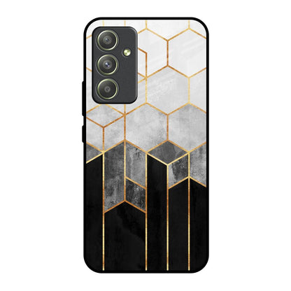 Tricolor Pattern Samsung Galaxy A54 5G Glass Back Cover Online