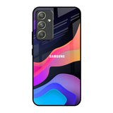 Colorful Fluid Samsung Galaxy A54 5G Glass Back Cover Online