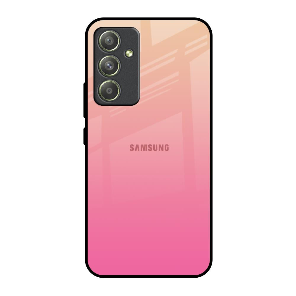 Pastel Pink Gradient Samsung Galaxy A54 5G Glass Back Cover Online