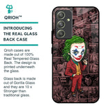 Joker Cartoon Glass Case for Samsung Galaxy A54 5G
