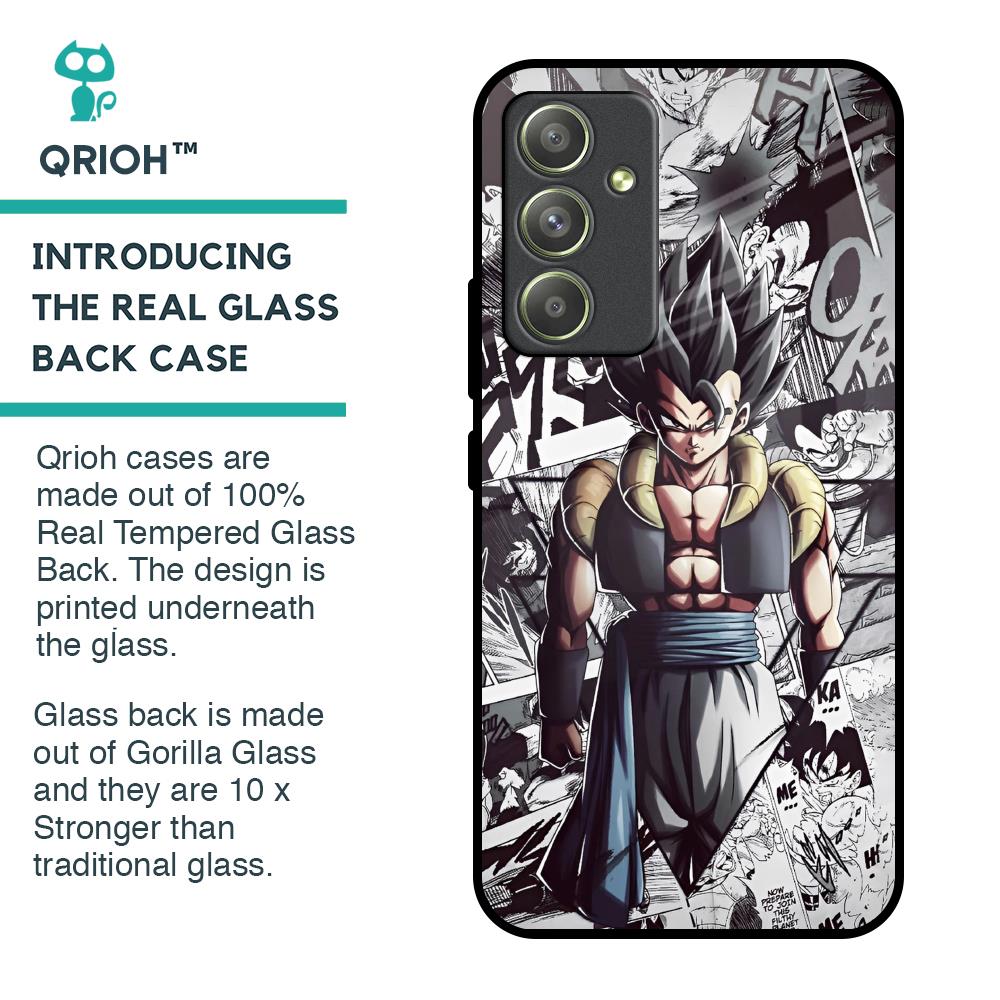 Dragon Anime Art Glass Case for Samsung Galaxy A54 5G