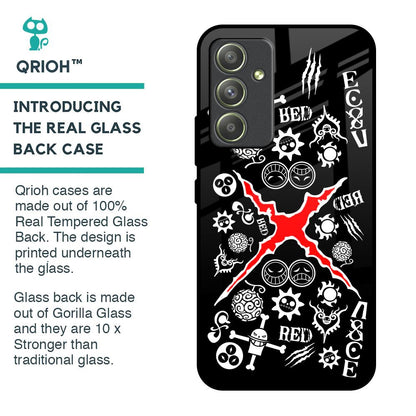 Red Zone Glass Case for Samsung Galaxy A54 5G