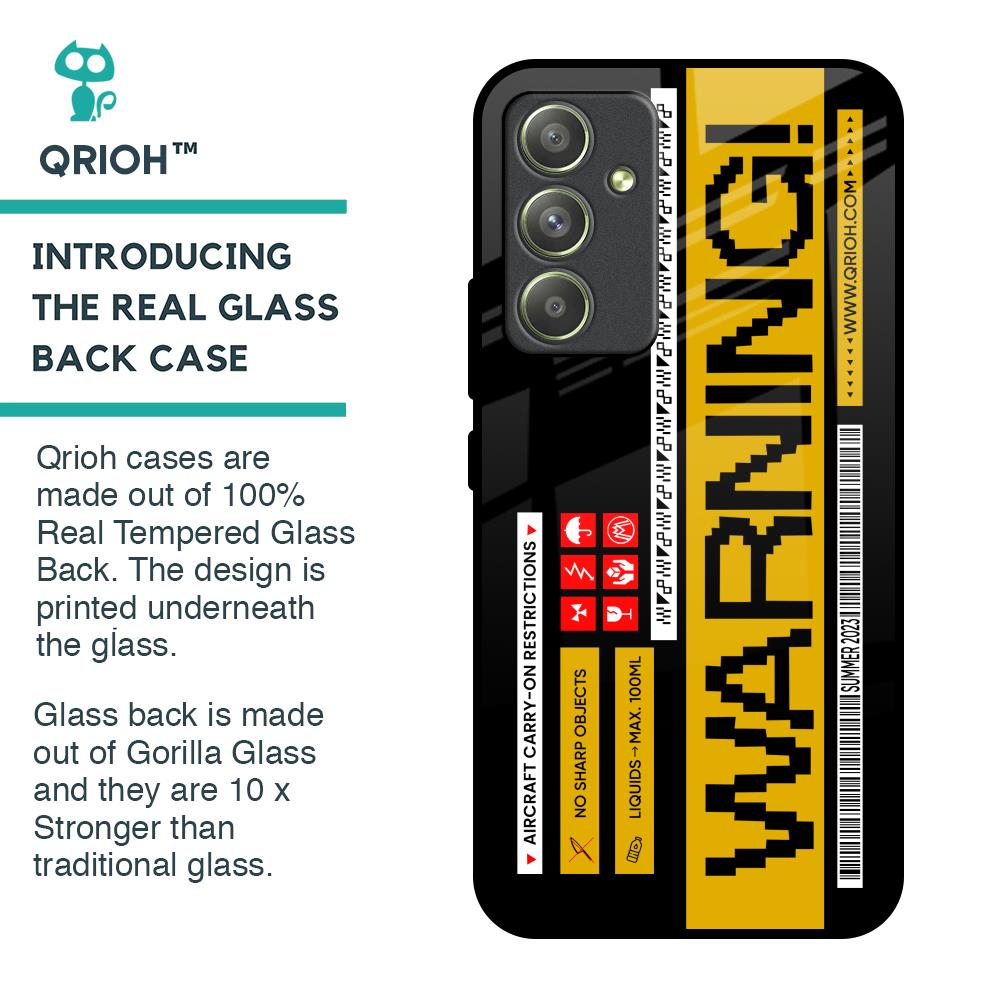 Aircraft Warning Glass Case for Samsung Galaxy A54 5G