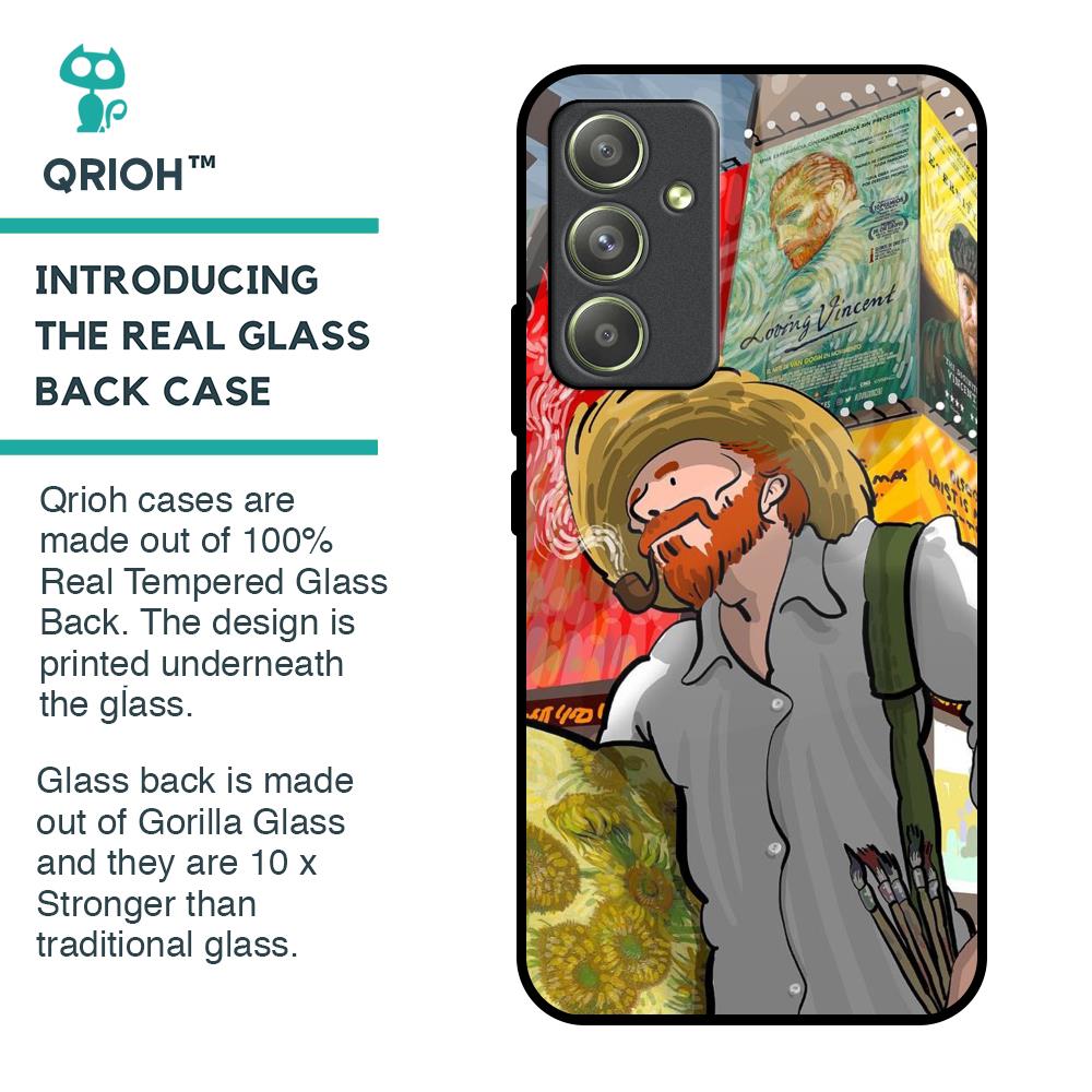 Loving Vincent Glass Case for Samsung Galaxy A54 5G