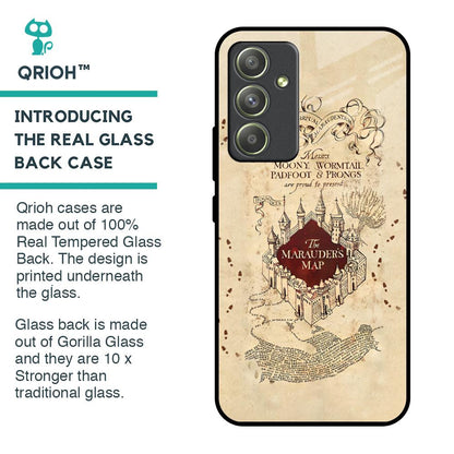 Magical Map Glass Case for Samsung Galaxy A54 5G