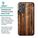 Timber Printed Glass Case for Samsung Galaxy A54 5G