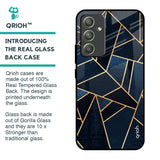 Abstract Tiles Glass Case for Samsung Galaxy A54 5G