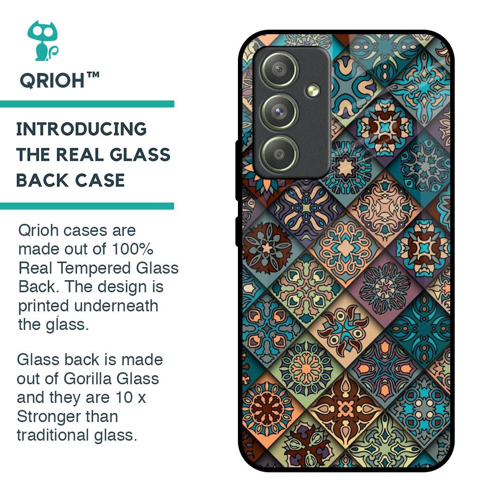 Retro Art Glass Case for Samsung Galaxy A54 5G
