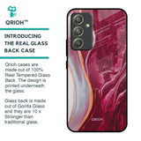 Crimson Ruby Glass Case for Samsung Galaxy A54 5G