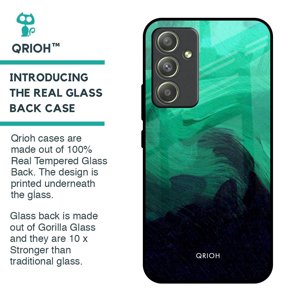 Scarlet Amber Glass Case for Samsung Galaxy A54 5G