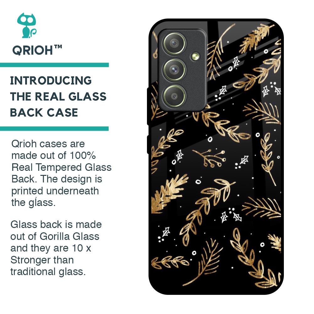 Autumn Leaves Glass Case for Samsung Galaxy A54 5G
