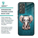 Adorable Baby Elephant Glass Case For Samsung Galaxy A54 5G