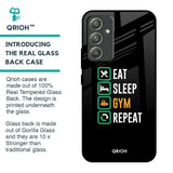 Daily Routine Glass Case for Samsung Galaxy A54 5G