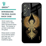 Mythical Phoenix Art Glass Case for Samsung Galaxy A54 5G
