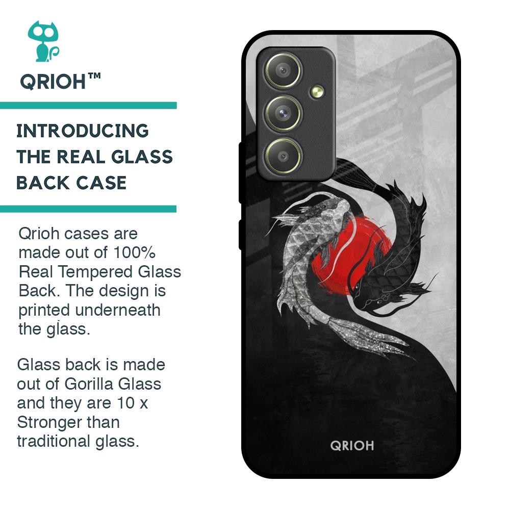 Japanese Art Glass Case for Samsung Galaxy A54 5G