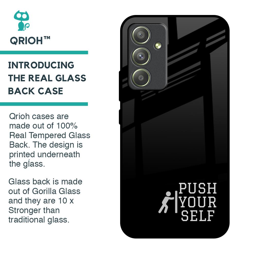 Push Your Self Glass Case for Samsung Galaxy A54 5G
