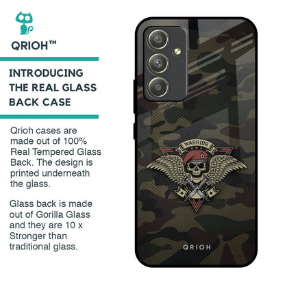 Army Warrior Glass Case for Samsung Galaxy A54 5G