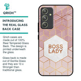 Boss Lady Glass Case for Samsung Galaxy A54 5G