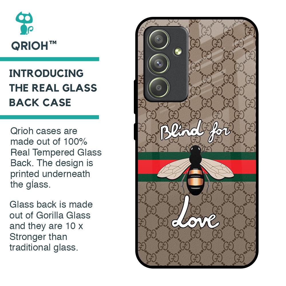 Blind For Love Glass Case for Samsung Galaxy A54 5G